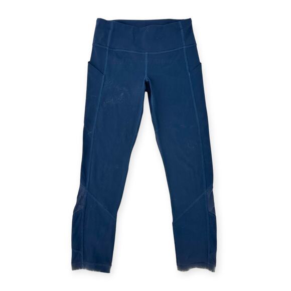 Lululemon | 2 | True Navy Pace Rival Crop *Full-On Luxtreme 22" Leggings W6AV0S - Picture 6 of 11